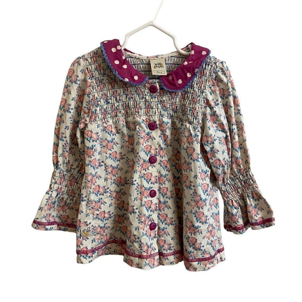 Wildflowers Primrose Written in the Stars Top Size 6
